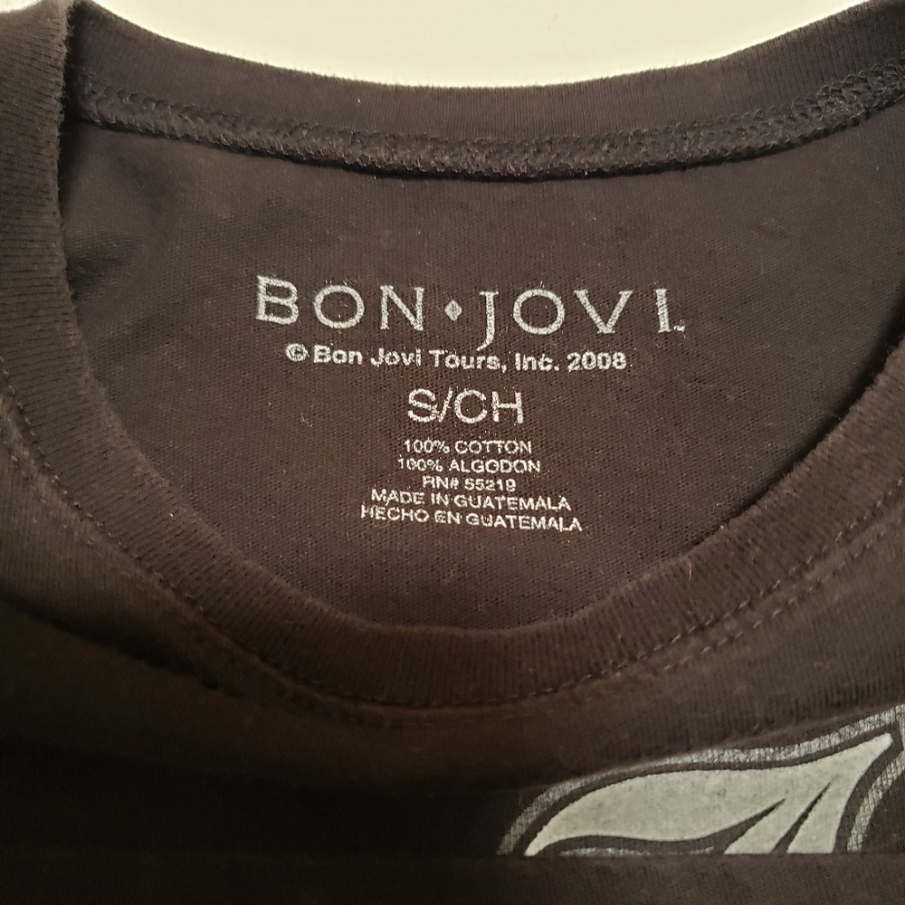 Women's/ Men's Bon Jovi Tours 2008, sleeveless , S - Picture 5 of 5
